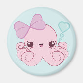 Kawaii Octopus magneet (Voorkant)
