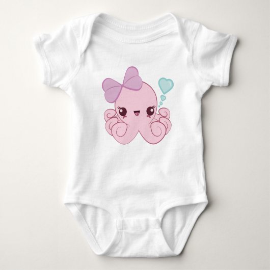 Kawaii Octopus Romper (Voorkant)