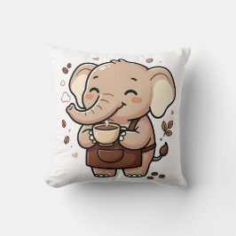 Kawaii Olifant Worpkussen Kussen