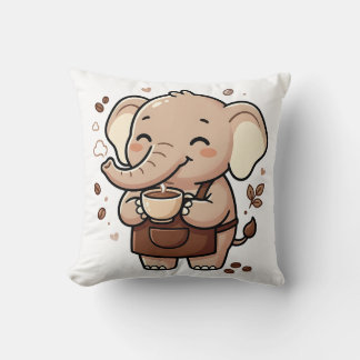 Kawaii Olifant Worpkussen Kussen