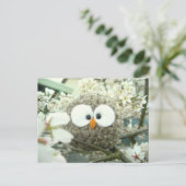 Kawaii Oliver the Owl Briefkaart (Staand voorkant)