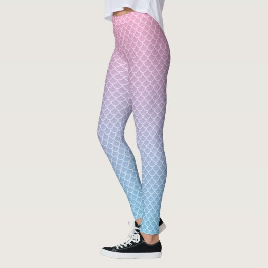 Kawaii Ombre Mermaid Pattern Leggings (Links)