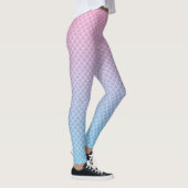 Kawaii Ombre Mermaid Pattern Leggings (Rechts)