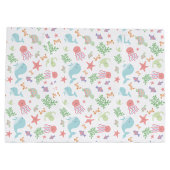 Kawaii Onder het Baby shower Zee Neutrale pasta Groot Cadeauzakje (Achterkant)