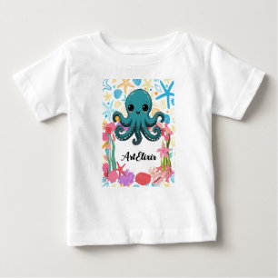 Kawaii Onder het Zee Octopus