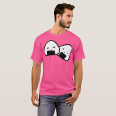 Kawaii Onigiri Duo T-shirt (Voorkant volledig)