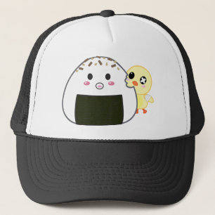 Kawaii "Onigiri" Rice Ball met Ejiki the Chick Trucker Pet