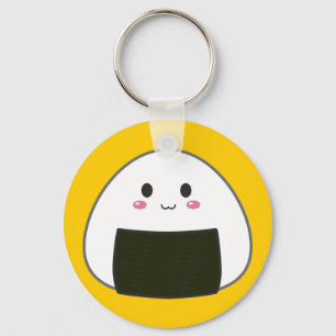 Kawaii "Onigiri" Rice Ball Sleutelhanger