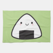 Kawaii Onigiri Rice Ball Theedoek (Horizontaal)