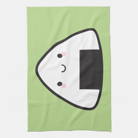 Kawaii Onigiri Rice Ball Theedoek (Verticaal)