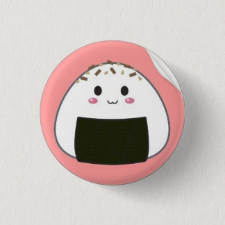 kawaii_onigiri_rice_ball_with_toppings_sticker-p21 ronde button 3,2 cm