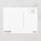 Kawaii Onigiri Running Briefkaart (Achterkant)