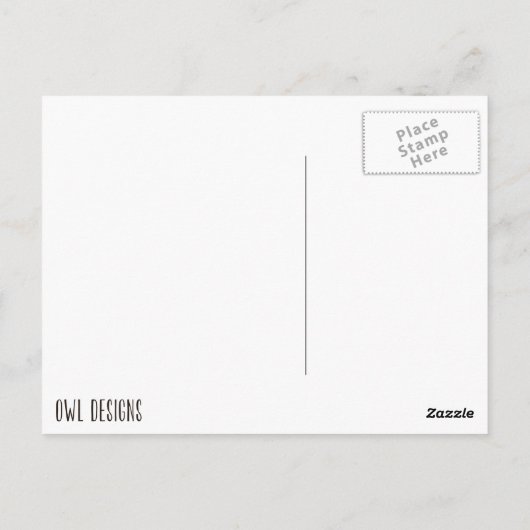 Kawaii Onigiri Running Briefkaart (Achterkant)