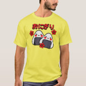 Kawaii Onigiri T-shirt (Voorkant)