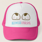 kawaii onigiris trucker pet (Voorkant)