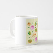 Kawaii Ontbijtpatroon Koffiemok (Voorkant links)