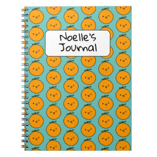 Kawaii Oranje Persoonlijk Journal Notitieboek