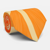 Kawaii Oranje Stropdas (Opgerold)