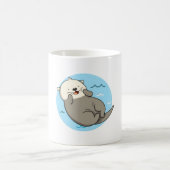 Kawaii Otter Koffiemok (Center)