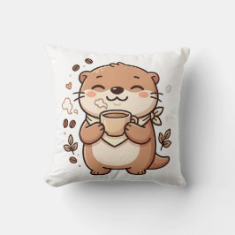 Kawaii Otter Worpillow Kussen