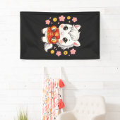 Kawaii Paard Chinees Nieuwjaar Spandoek (Insitu)