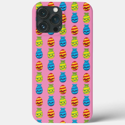 Kawaii Paaseieren met ribbons Case-Mate iPhone Case (Achterkant)