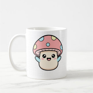 Kawaii Paddenstoel Buddy Koffiemok