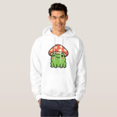 Kawaii Paddenstoel Kikker Trui Hoodie (Voorkant volledig)