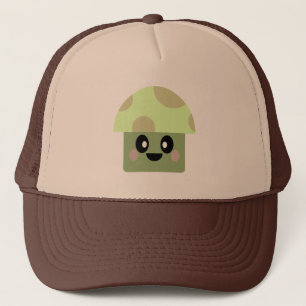 KAWAII Paddenstoel SHROOM MOOIE HOED CAP Trucker Pet