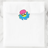 Kawaii Pan Pride Octopus Stickers (Tas)