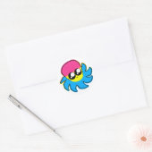 Kawaii Pan Pride Octopus Stickers (Envelop)
