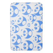 Kawaii Panda Baby Blue en WhitePattern Badmat (Voorkant Verticaal)