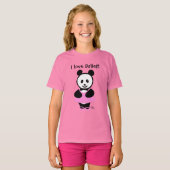Kawaii Panda Ballet Dancer T-shirt (Voorkant volledig)