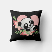 Kawaii Panda Beer Funny Cute Named Gifts Kussen (Achterkant)