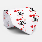 Kawaii Panda Beer Funny Cute Named Gifts Stropdas (Opgerold)