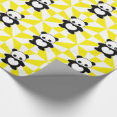 Kawaii panda cadeaupapier (Hoek)