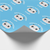 Kawaii Panda Cadeaupapier (Hoek)
