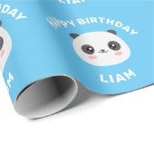 Kawaii Panda Cadeaupapier (Rol Hoek)