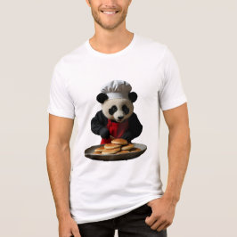 Kawaii Panda Chef T-shirt – Schattige Tiny Panda F