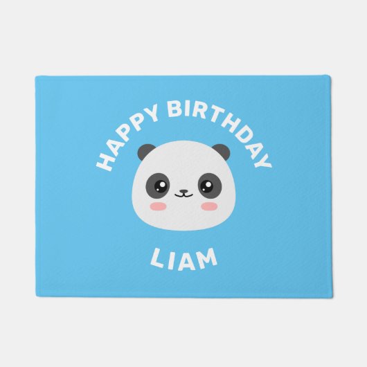 Kawaii Panda Deurmat (Voorkant)