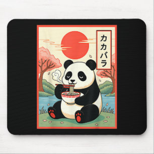 Kawaii Panda Eet Ramen Anime Noedels Japanse P Muismat