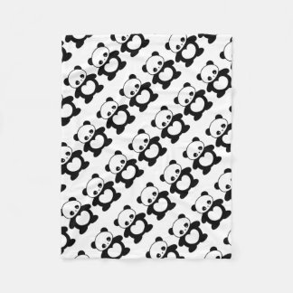 Kawaii panda fleece deken