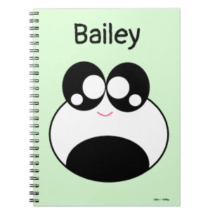 Kawaii Panda Frog Cute Notitieboek