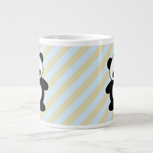 Kawaii panda grote koffiekop (Voorkant)