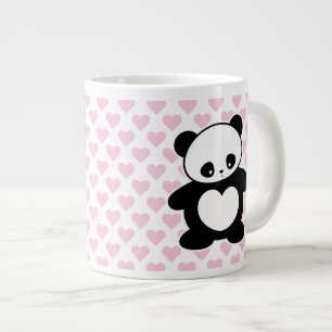 Kawaii panda grote koffiekop