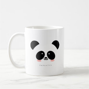 Kawaii Panda Jouw namen toevoegen Koffiemok
