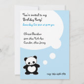 Kawaii panda kaart (Achterkant)