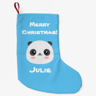 Kawaii Panda Kleine Kerstsok