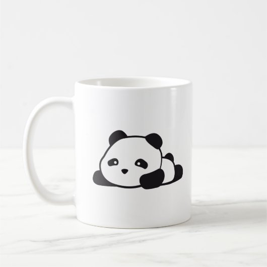 Kawaii panda koffiemok (Links)