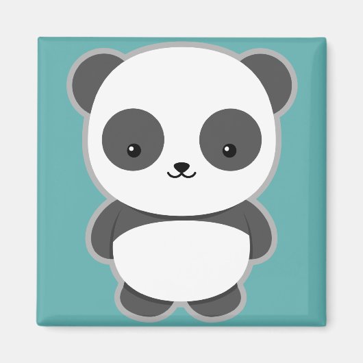 Kawaii Panda Magneet (Voorkant)